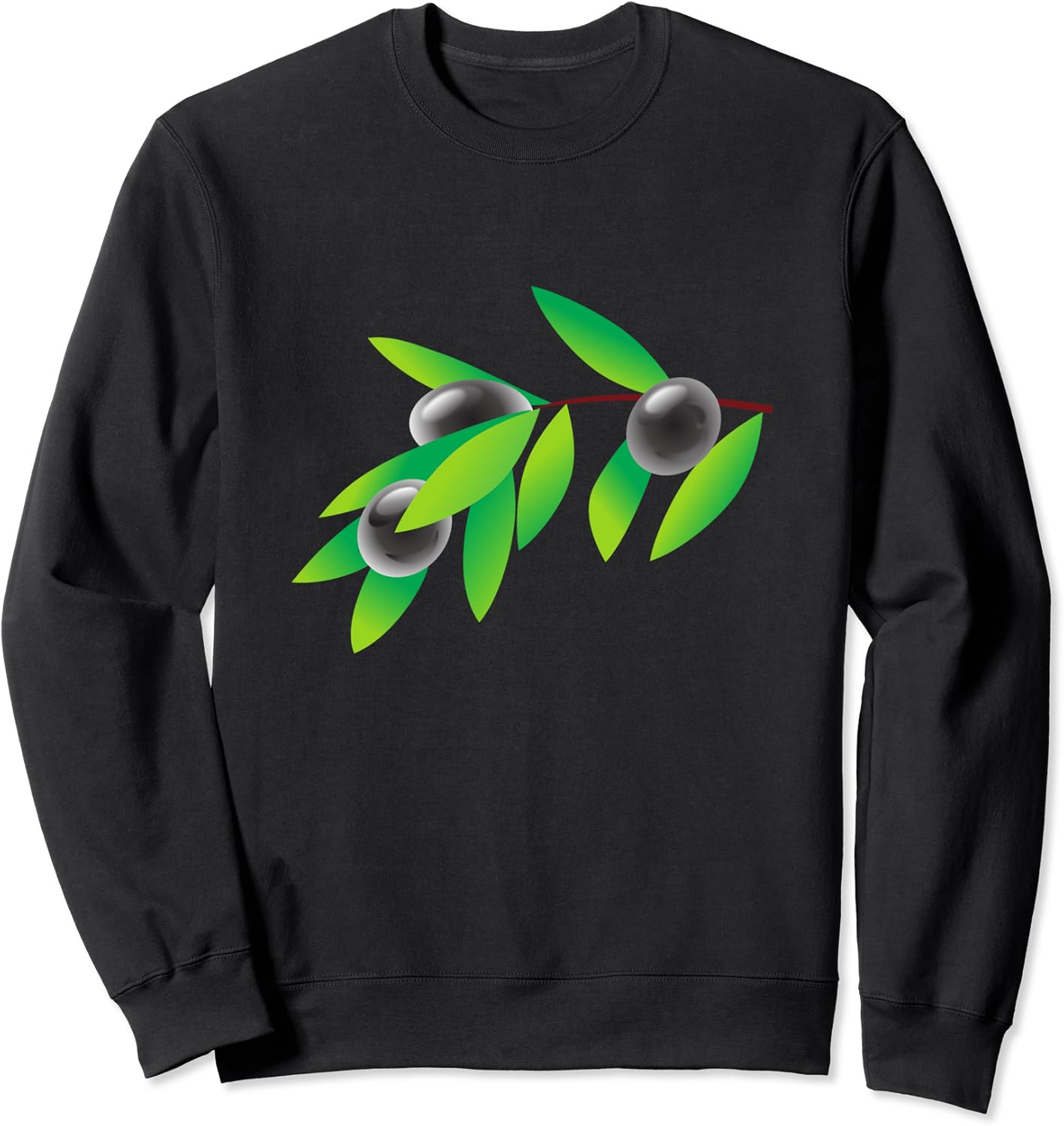 Olive Branch Sweatshirt Amazon.co.uk Fashion
